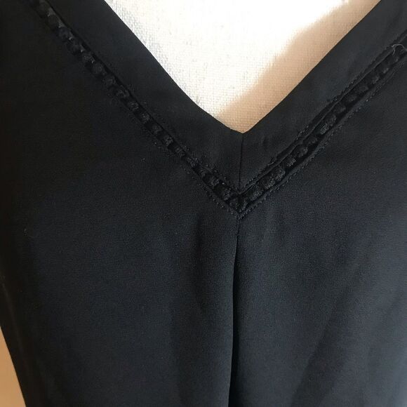 Anthropologie black chiffon blouse‎ - Picture 5 of 6
